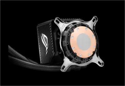 Cooler Procesor ASUS ROG Ryujin II 240 ARGB, Lichid, 12 cm, 2 ventilatoare, aRGB