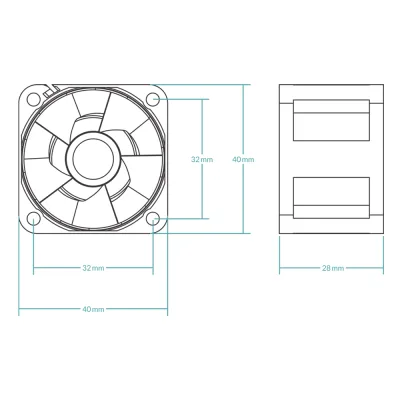 VENTILATOR ARCTIC PC, S4028-15K,"ACFAN00264A"