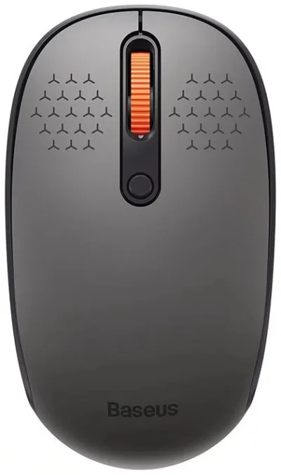 MOUSE Baseus, wireless 2.4GHz, optic,3/1 butoane/scroll, 800/1200/1600DPI, raza 10-20m, gri "B01055502833-00" (timbru verde 0.18 lei)
