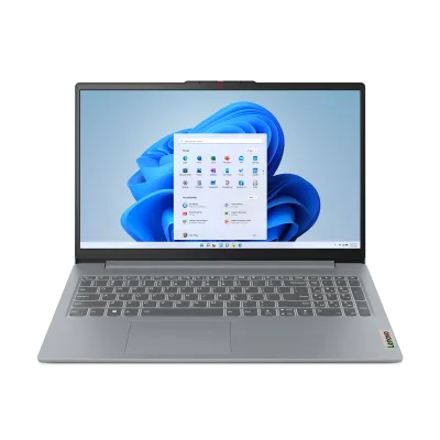 Laptop Consumer Lenovo IdeaPad Slim 3 15AMN8, cu procesor AMD Ryzen 3 30, 15.6'' TN, 8 GB LPDDR5, 512 GB, AMD Radeon 610M, Fara OS, 3 ani Garantie