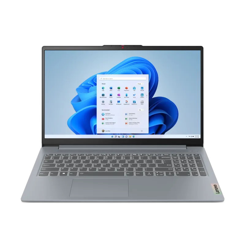 Laptop Consumer Lenovo IdeaPad Slim 3 15AMN8, cu procesor AMD Ryzen 3 30, 15.6'' TN, 8 GB LPDDR5, 512 GB, AMD Radeon 610M, Fara OS, 3 ani Garantie