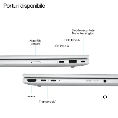NB ELITEBOOK 8 G1I CU7-255U/16" 32/512GB W11P CA6Z9ET HP"CA6Z9ET" (timbru verde 3.5 lei)