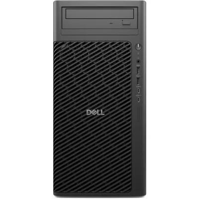 Desktop Workstation Dell Pro Max T2 cu procesor Intel Core Ultra 9 U9-285K pana la 5.7 GHz, 64 GB DDR5, 2TB SSD 4TB HDD, RTX 4000 Ada, Windows 11 Pro, Black, 3 ani Garantie