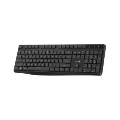 TASTATURA GENIUS wireless, multimedia, 104 taste + 11 taste multimedia (functii),  USB, negru, "KB-7200" "31320002400"  (timbru verde 0.8 lei)