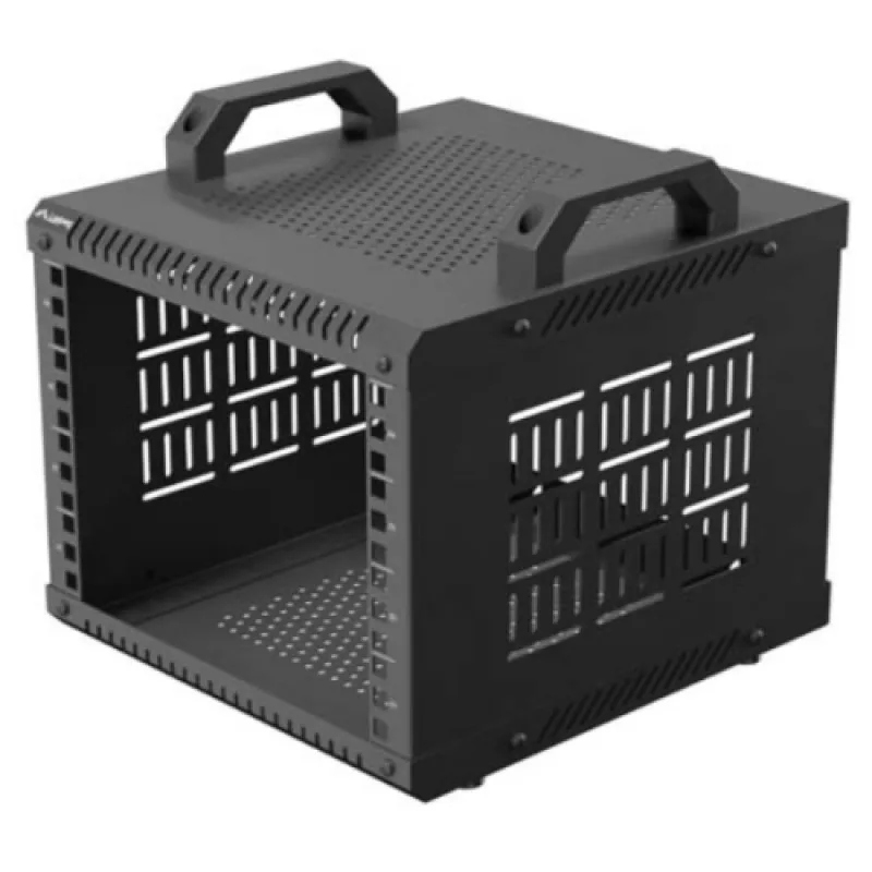 Open Rack 10" 4U 280X300 Lanberg, Self-assembly, material Cold-rolled steel, maximum load 60 kg, negru