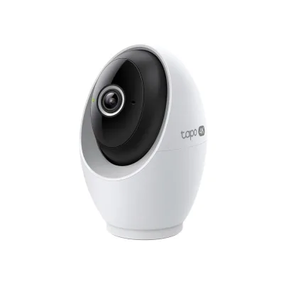 Indoor/Outdoor Pan/Tilt Security Wi-Fi Camera SPEC: 1080p, 2.4 GHz, Horizontal 360º FEATURE: Pan/Tilt, Smart Detection and Notifications (motion, people, baby crying), Motion Tracking, Sound and Light Alarm, Remote Control, Two-Way Audio, Voice Control