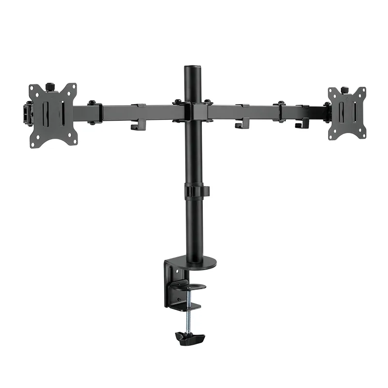 SUPORT de birou LOGILINK, pt 2 TV/monitor plat, diag. max 32 inch, rotatie, inclinare, pivotare, max 8 kg, "BP0098"