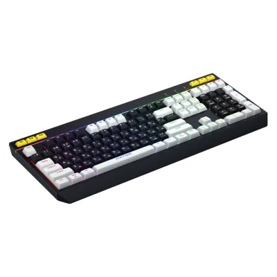 Tastatura Gaming HATOR Icefall, RGB, USB, Negru