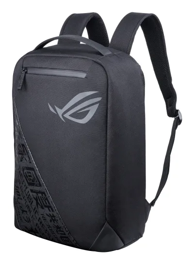 RUCSAC ASUS, pt. notebook de max 17 inch, 1 compartiment, buzunar frontal x 2, , poliester, negru, "90XB04ZN-BBP020"