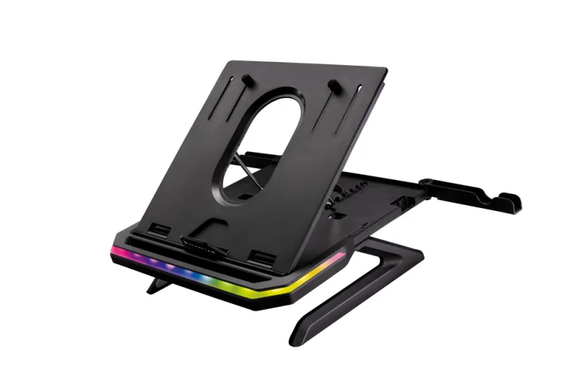 STAND Notebook Verbatim Portus X1 Foldable Laptop Stand with RGB "48842" (timbru verde 0.8 lei)