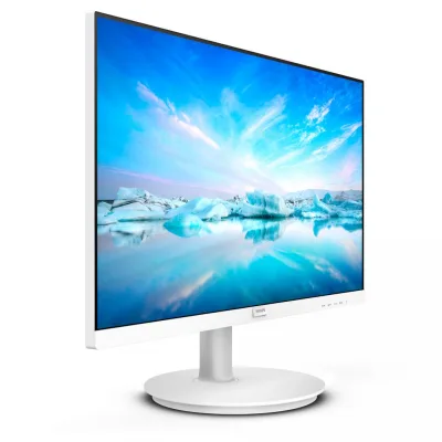 Monitor Consumer Philips 241V8AW/00, 23.8", 1920 x 1080 pixeli, White, 3 ani Garantie