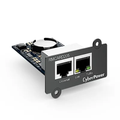 CARD management Cyber Power, interfata retea pt. UPS PR2200ERTXL2U, 1 x Gigabit, "RMCARD205"