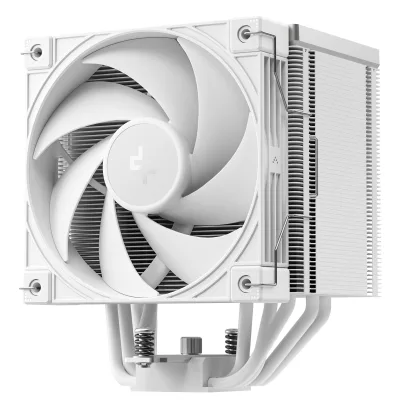 COOLER DeepCool "AK500 G2 WH" skt. Intel si AMD, racire cu aer, vent. 120mm, 2200 rpm, 5 heatpipes, inaltime 159mm, top cover lemn, alb,"R-AK500G2-WHNNMN-GJD"  (timbru verde 2 lei)