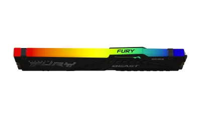 Memorie DDR Kingston DDR5 16GB frecventa 5200 Mhz, 1 modul, radiator, iluminare RGB, latenta CL40, "KF552C40BBA-16"