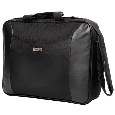 GEANTA SPACER, pt. notebook de max. 15.6", 1 compartiment, fara buzunare, waterproof,  nylon, negru, "Dots",  "SPM7942" ( EAN: 5949046600049 13927 001 001161744 . 8; "ACC-SPC0205003")