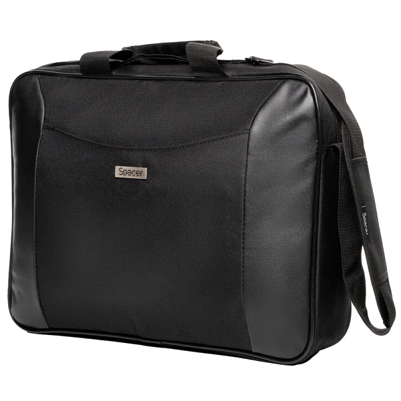 GEANTA SPACER, pt. notebook de max. 15.6", 1 compartiment, fara buzunare, waterproof,  nylon, negru, "Dots",  "SPM7942" ( EAN: 5949046600049 13927 001 001161744 . 8; "ACC-SPC0205003")