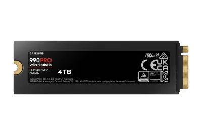 SSD Samsung 990 PRO SSD Heatsink 4TB M.2 NVMe "MZ-V9P4T0CW"