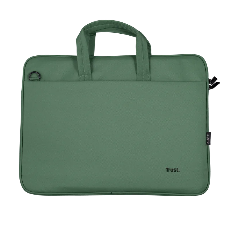 Geanta laptopuri Trust Bologna Eco 16", verde