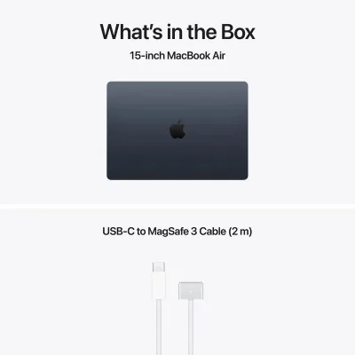 MacBook Air 15.3" Retina/Apple M5 (CPU 10-core, GPU 10-core, NeuralEngine16-core)/32GB/512GB - Midnight - US English KB (No Adapter)  - 2026 (CTO from MDVH4RO/A)
