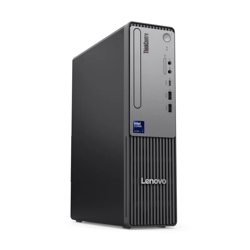 Desktop Business Lenovo ThinkCentre neo 50s Gen 6 cu procesor Intel Core Ultra 5 225 pana la 4.9 GHz, 16 GB DDR5, 1TB SSD, Intel Integrated Graphics, Fara OS, Black, 3 ani Garantie