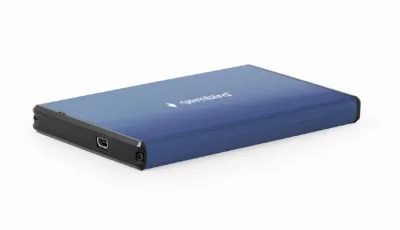 RACK extern GEMBIRD, pt HDD, 2.5 inch, S-ATA, interfata PC USB 3.0, aluminiu, albastru, "EE2-U3S-3-DB"  (timbru verde 0.8 lei)