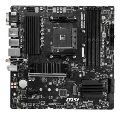 PLACA de BAZA MSI "B550M PRO-VDH WIFI", skt AM4, mATX, AMD B550, 4 x DDR4, max. 128 GB, 4 x SATA, 2 x M.2, 7.1, "B550M PRO-VDH WIFI"