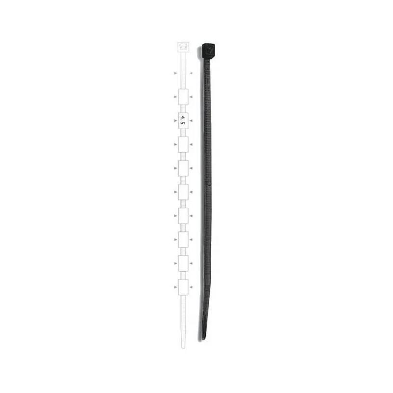 Brida plastic 4,5 x 160 black(100buc) - ELEMATIC, "5311/C"