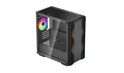 CARCASE DeepCool "CC360 ARGB" Middle Tower mATX, USB3.0xxxx1, USB2.0xxxx1, Audioxxxx1, negru, "R-CC360-BKAPM3-G-1" (timbru verde 0.24 lei)
