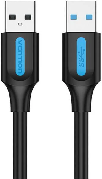 Cablu USB Vention, 0.5m, USB 3.0 A (T) la USB 3.0 A (T), PVC, negru, "CONBD" (timbru verde 0.08 lei) -6922794748804