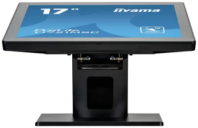 Monitor LED Touchscreen Iiyama ProLite T1721MSC-B2, 17inch, 1280x1024, 5ms, Black "T1721MSC-B2" (timbru verde 7 lei)