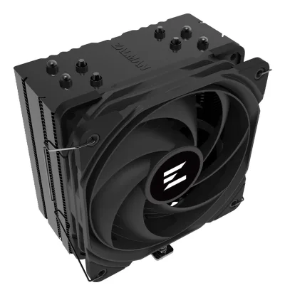COOLER Zalman "CNPS9X PERFORMA PLUS" skt. Intel si AMD, racire cu aer, vent. 120mm, 600 - 2000 RPM, 4 heatpipes, inaltime 157mm, ARGB adresabil,"CNPS9X PERFORMA PLUS BLACK"  (timbru verde 0.8 lei)
