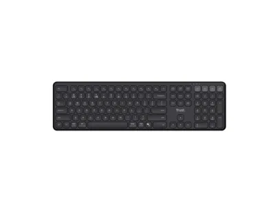 Tastatura Trust Vaiya, Wireless, negru