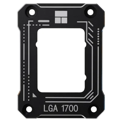 Contact Frame Thermalright "LGA 17XX-BCF-Black", compatibil skt. Intel LGA1700 gen 12/13/14, aluminiu, negru, 54x70x6mm, include surubelnita L, "LGA 17XX-BCF-Black"