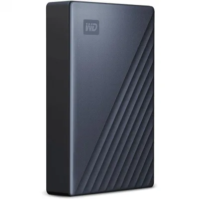 HDD extern WD Mt Passport ultra, 5 TB, 2.5 inch, USB Type C, "WDBFTM0050BBL-WESN" (timbru verde 0.18 lei)