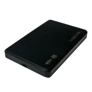 RACK extern LOGILINK, pt HDD/SSD, 2.5 inch, S-ATA, interfata PC USB 3.0, plastic, negru, "UA0256" (timbru verde 0.8 lei)