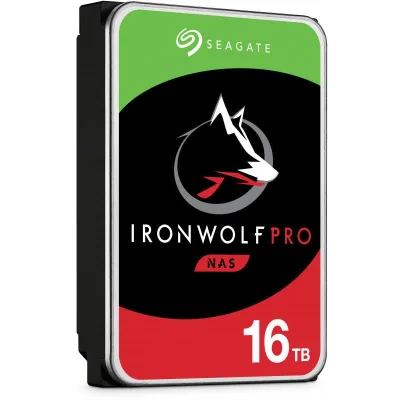 HDD NAS Seagate IronWolf Pro, 16TB, 7200 RPM, 256MB, SATA III