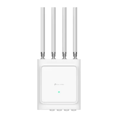 ACCESS POINT TP-LINK Outdoor, wireless, Dual-Band AX3600 Mbps, cu 1× Port 2.5G, 4 antene externe, IEEE802.3at PoE, montare la exterior "EAP668-Outdoor HD" (timbru verde 0.8 lei)