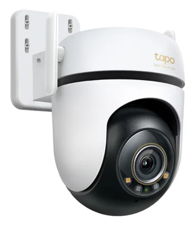 CAMERA IP Exterior TP-LINK, 3K QHD 2880×1620, rotatie pana la 360 grade, IP66, dist. IR 30 m, lentila fixa 3.2mm, 5 Mpx, RJ-45+wireless, mic, plastic, slot SD card, "Tapo C530WS" (timbru verde 0.8 lei)