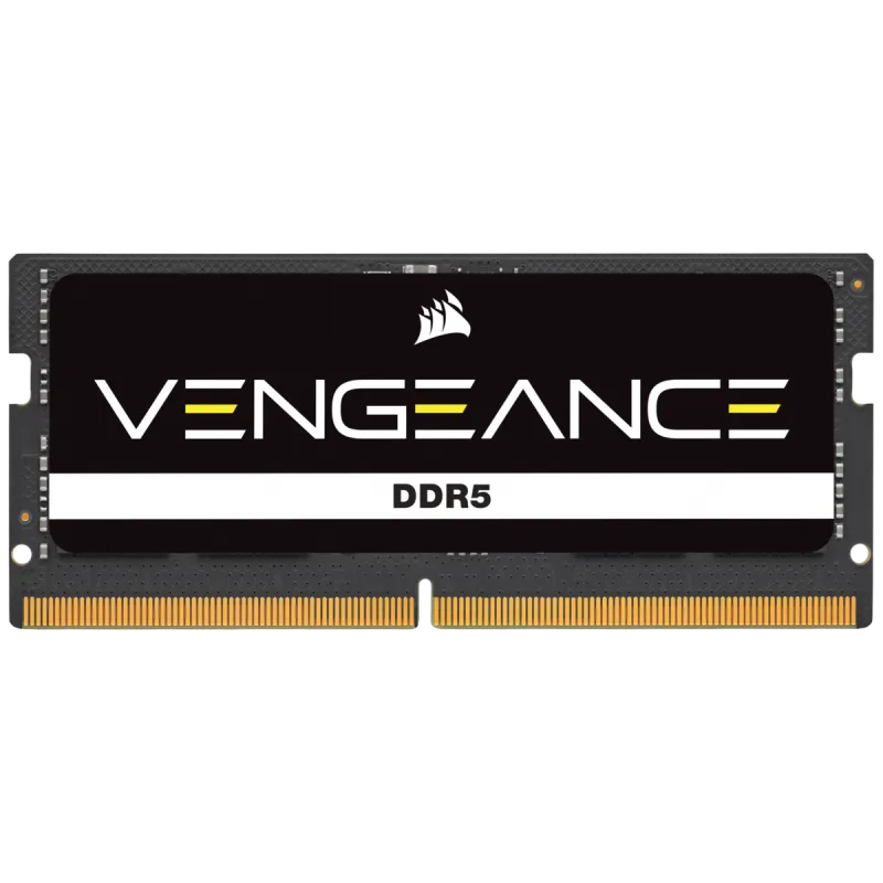 SODIMM Corsair VENGEANCE DDR5 SODIMM 16GB (1x16GB) DDR5 4800 (PC5-38400) C40 1.1V "CMSX16GX5M1A4800C40"