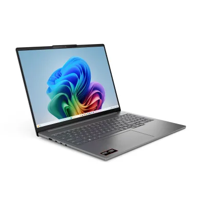 Laptop Lenovo IdeaPad Pro 5 16AGP11, 16" 2.8K (2880x1800) OLED 500nits (typical) / 1100nits (peak) Glossy, 100% DCI-P3, 120Hz VRR, DisplayHDR™ True Black 1000, AMD Ryzen™ AI 9 465 (10C / 20T, 2.0 / 5.0GHz, 10MB L2 / 24MB L3), video Integrated AMD