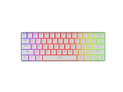 Tastatura Mecanica Gaming Genesis Thor 660 G2, RGB, Wireless, Alb