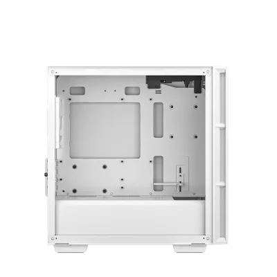 CARCASA DeepCool "CH360 WH", Mini Tower, ATX, fara sursa, 3xfan, USB 3.2 gen 1 x 1, USB 2.0 x 2, audio, PSU shroud,4 sloturi expansiune,iluminare ARGB,alb "R-CH360-WHAPE3-G-1" (timbru verde 0.24lei)