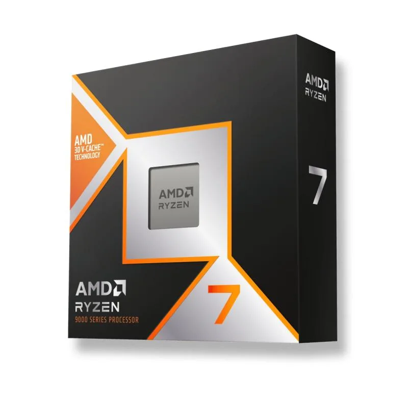 AMD RYZEN 7 9800X3D 5.2GHZ 8 CORE/SKT AM5 104MB 120W WOF "100-100001084WOF"