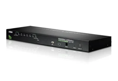 8-Port PS/2-USB VGA KVM Switch W/Chain "CS1708A-AT-G" (timbru verde 0.8 lei)