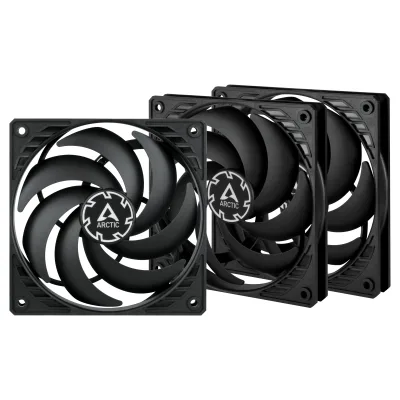VENTILATOR ARCTIC PC, P12 SLIM PWM PST - 3 Pack,"ACFAN00275A"