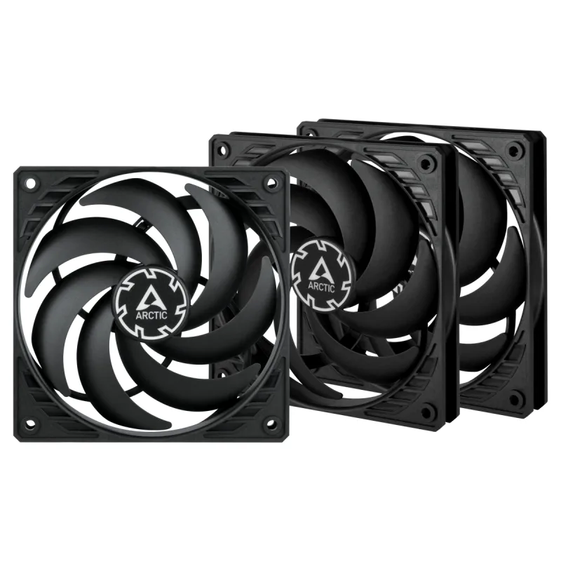 VENTILATOR ARCTIC PC, P12 SLIM PWM PST - 3 Pack,"ACFAN00275A"