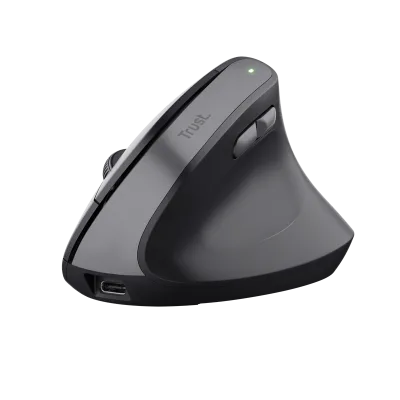 Mouse Wireless Trust Bayo II, 2400 dpi, Negru