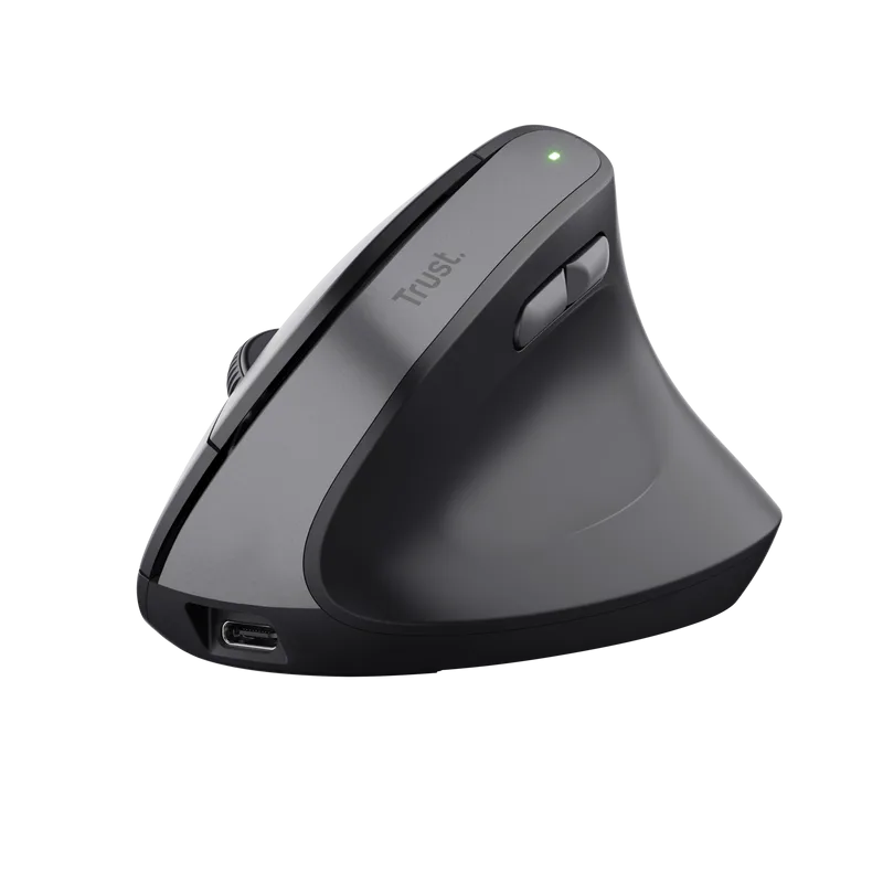 Mouse Wireless Trust Bayo II, 2400 dpi, Negru