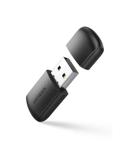 ADAPTOR RETEA Ugreen, "CM448"extern wireless 2.4 GHz | 5 GHz, USB 2.0, port, 600 Mbps, antena interna x 1, LED "20204" (timbru verde 0.18 lei)  - 6957303822041
