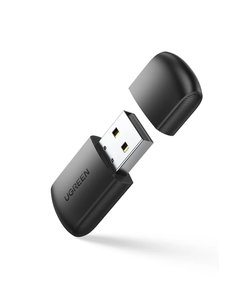 ADAPTOR RETEA Ugreen, "CM448"extern wireless 2.4 GHz | 5 GHz, USB 2.0, port, 600 Mbps, antena interna x 1, LED "20204" (timbru verde 0.18 lei)  - 6957303822041